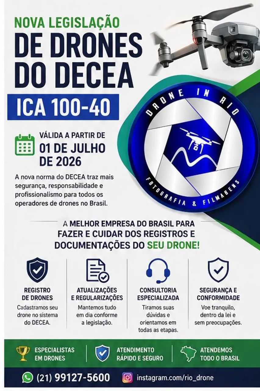 Homologação Anatel e registros Anac e Decea para drones