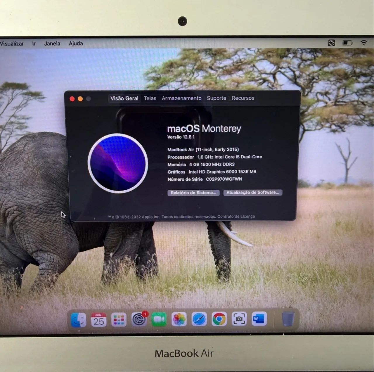MACBOOK AIR APPLE 11? - PRONTO PARA USO! - Foto 3