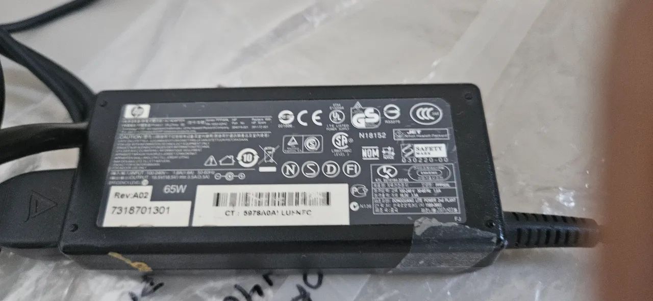 Carregador HP PA-1650-02H