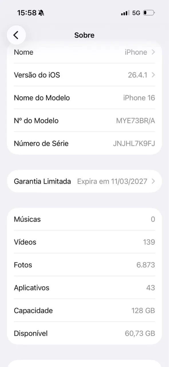 Vendo iPhone 16 semi novo - Foto 5