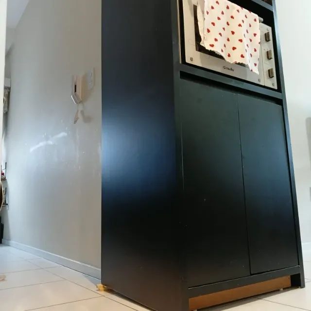Armário de cozinha alto - MDF duplo - Foto 2
