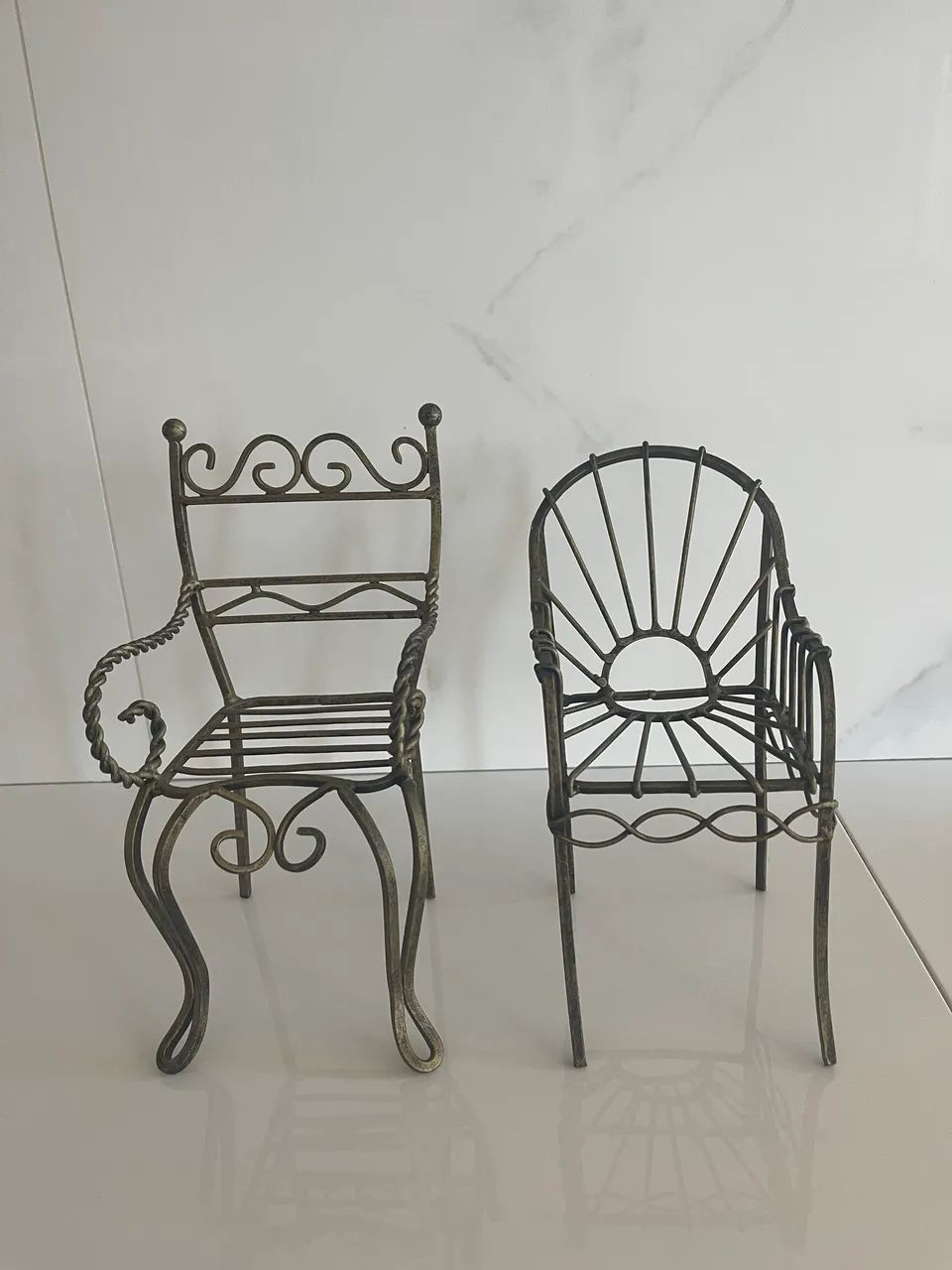 Cadeiras de decoração 