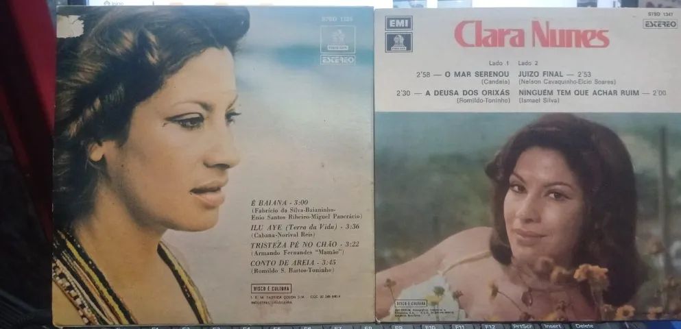 CLARA NUNES 2 COMPACTOS RAROS - 99 REAIS - Foto 2