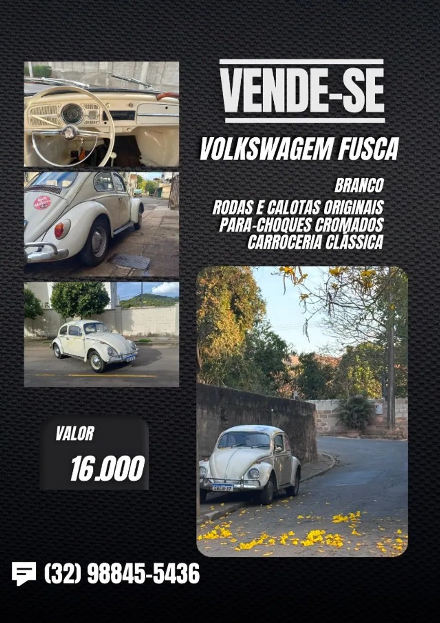 Volkswagen Fusca Fusca (gasolina) 1976