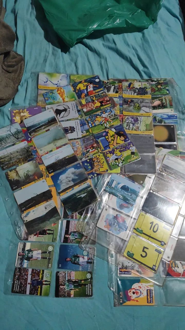 825 cartões diversos - Foto 2