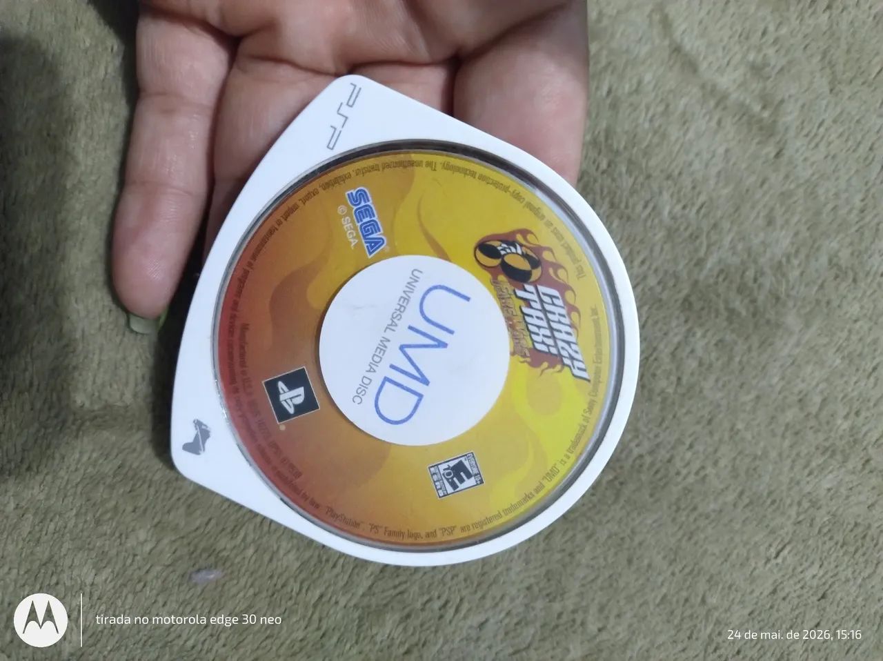 Crazy táxi para PSP original 