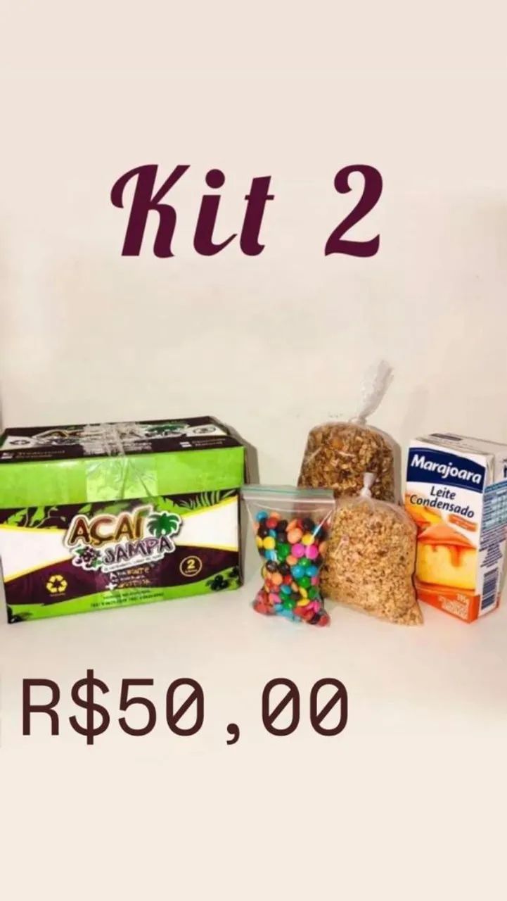 Kit de açaí jampa 
