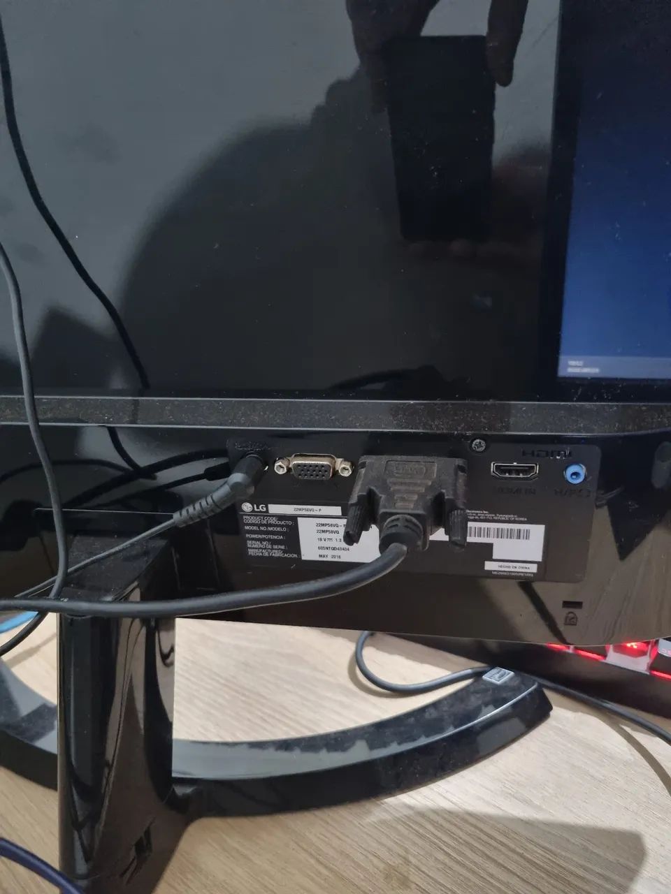 Monitor LG 21.5" Full HD IPS  - Foto 3