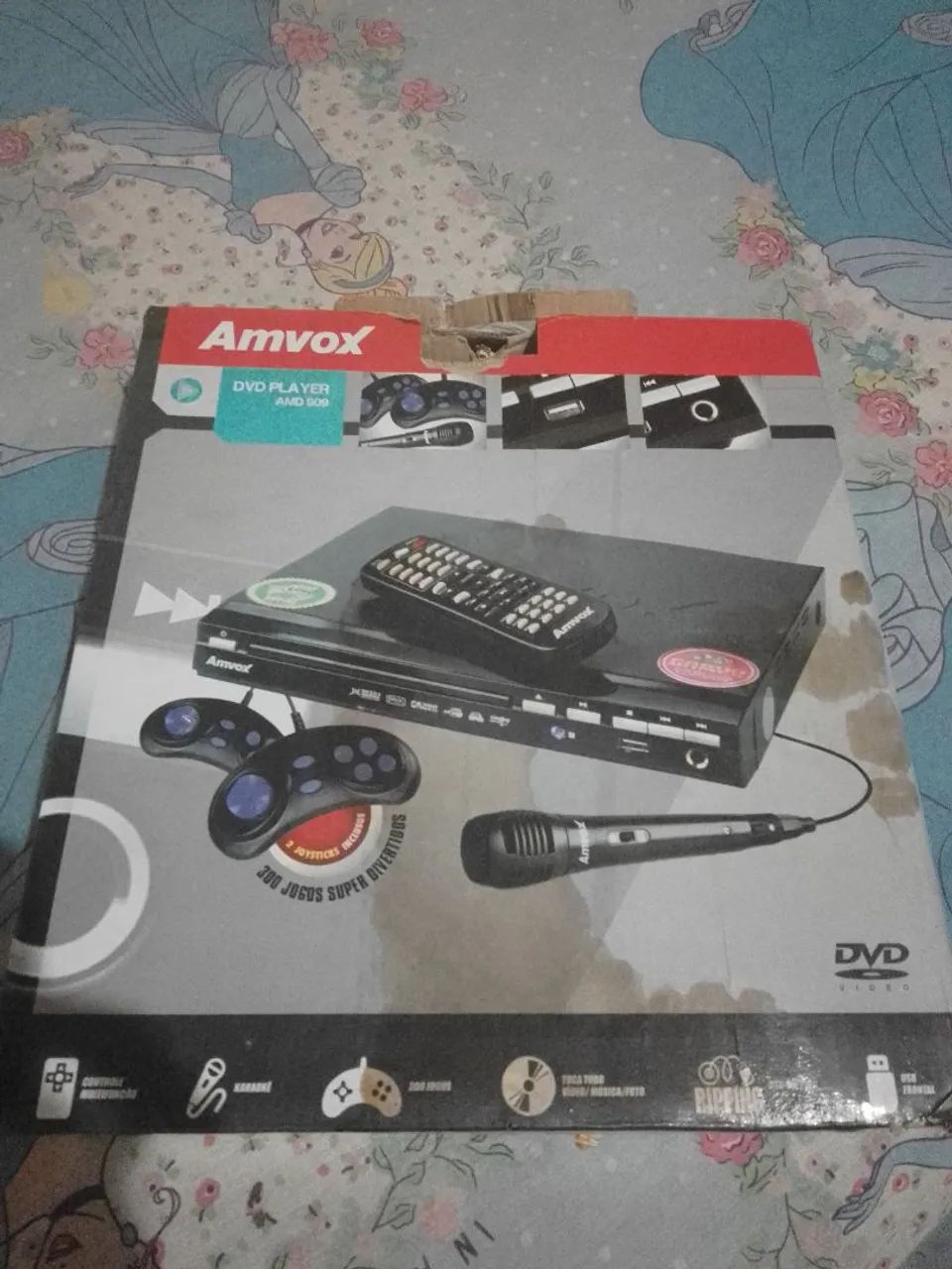Controle dvd player 