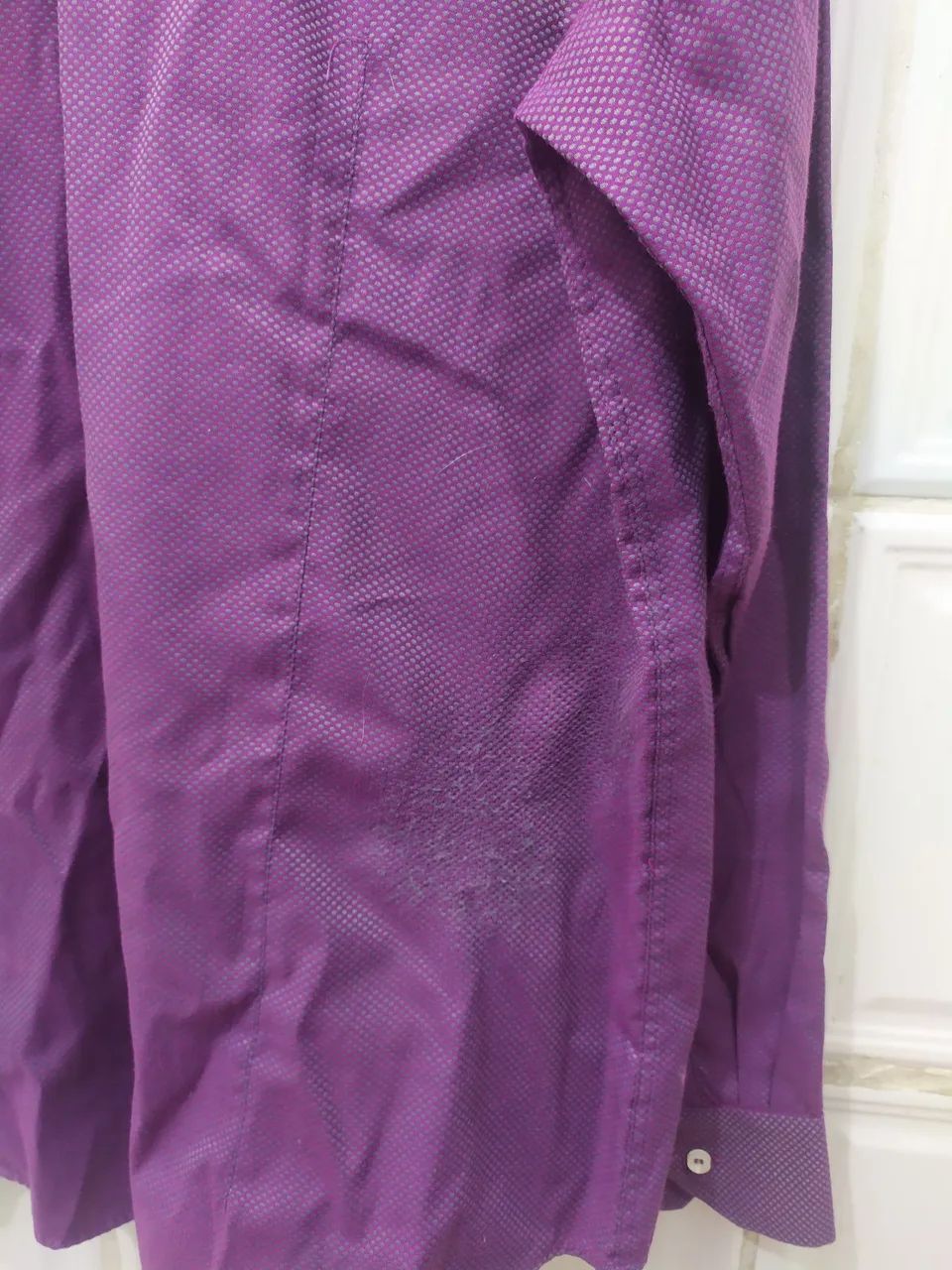 Camisa social roxa  - Foto 4