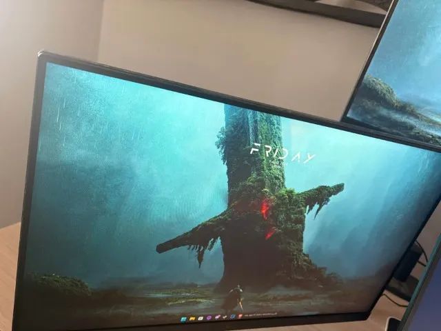 ? **LG UltraGear 24" 180Hz + Braço Articulado Xtrike-Me** - Foto 3