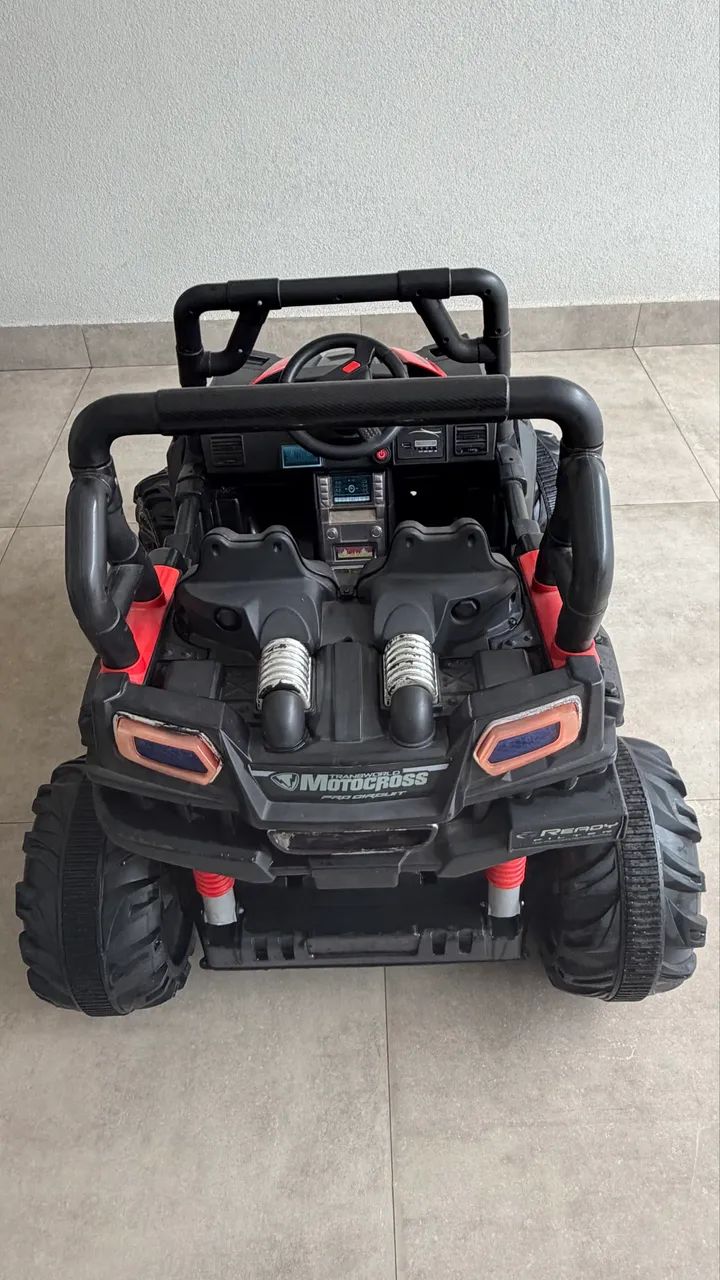 Carrinho Elétrico Infantil UTV 2 Lugares  - Foto 3