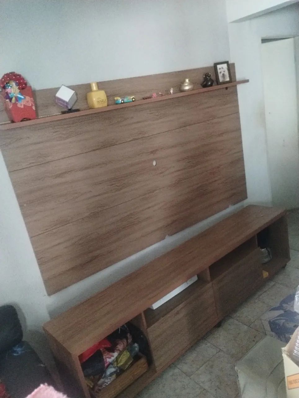 Painel de TV + Rack com rodinhas.  - Foto 2