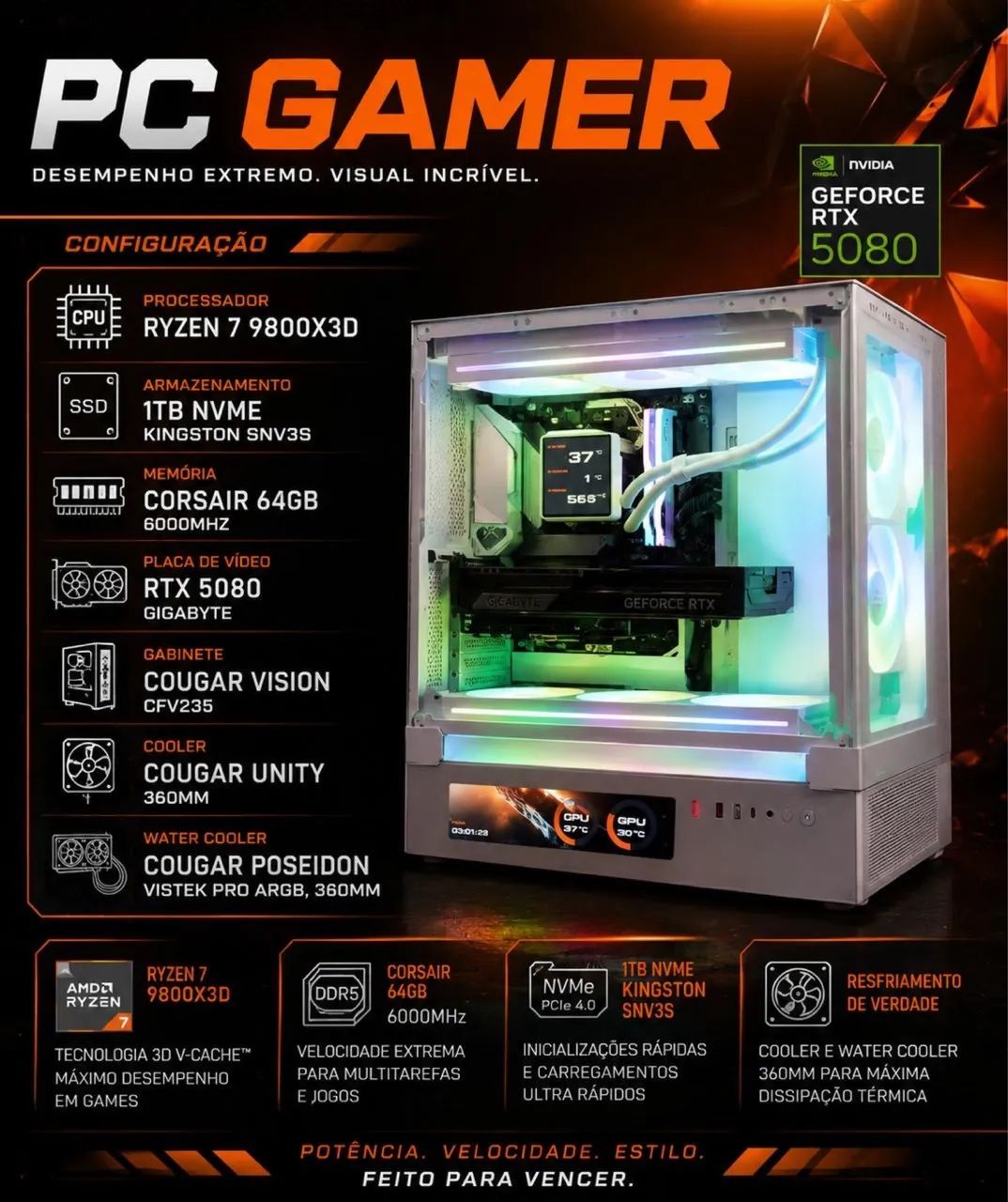 Computador/máquina Gamer  - Foto 5