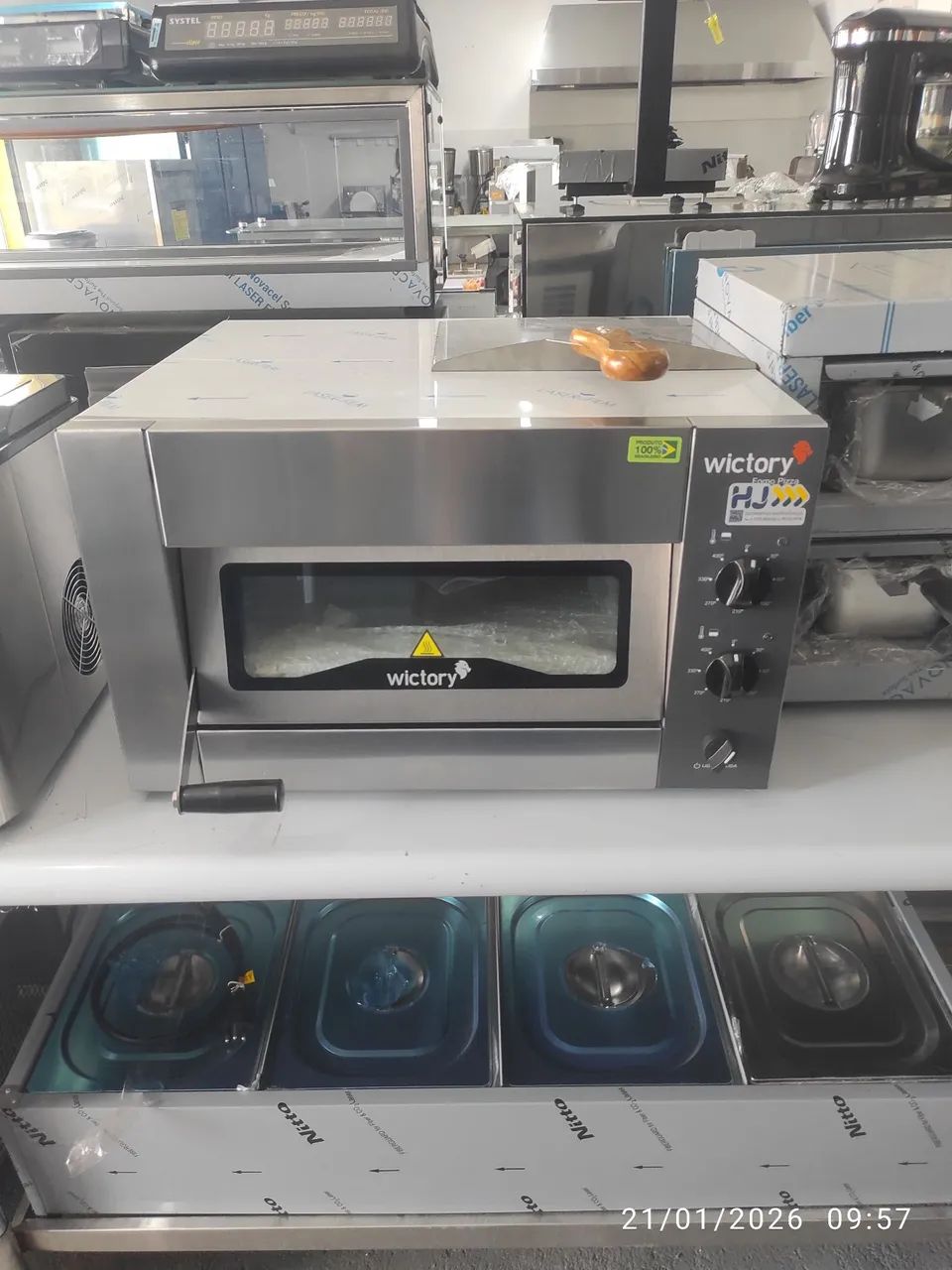 Bh Forno para pizza wictory 