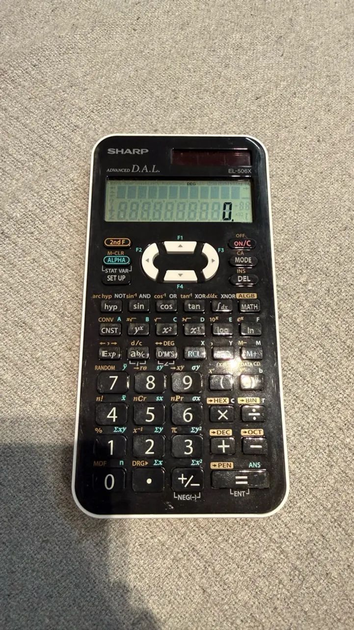 Calculadora Científica Sharp EL-506X Advanced D.A.L. - Foto 5