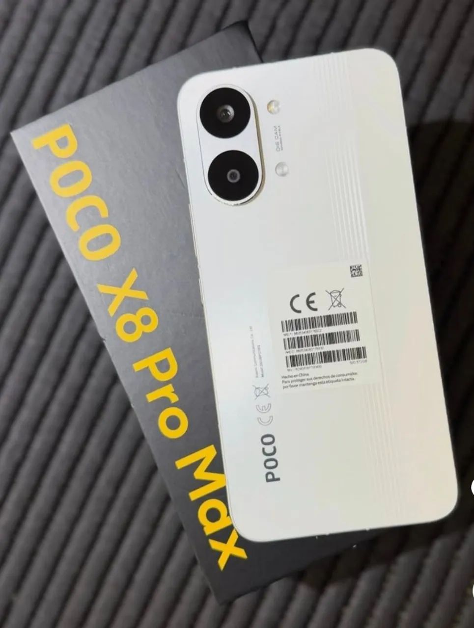 Celular Xiaomi Poco X8 Pro Max 256/12 - Branco Xiaomi Original com Qualidade - Foto 2