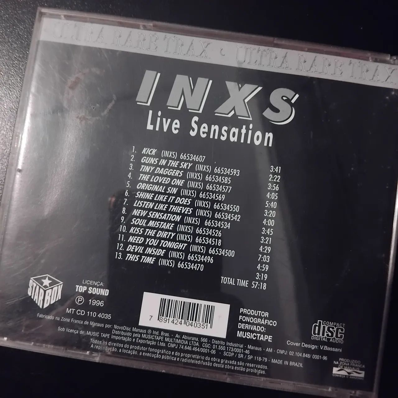 CD INXS - Live Sensation raro  - Foto 4