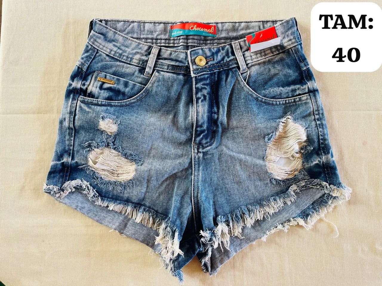 Shorts jeans  - Foto 4