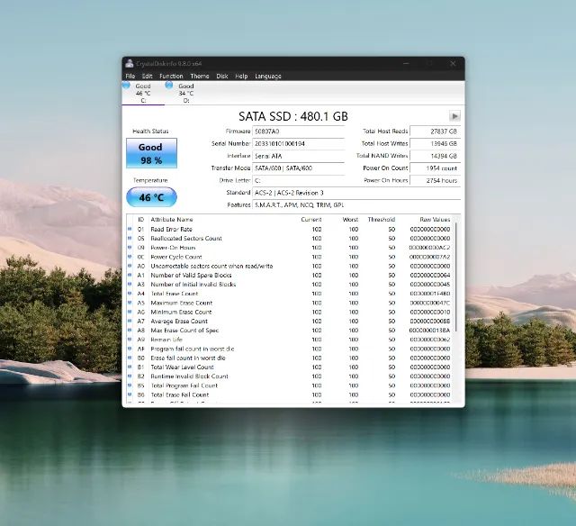 ssd 480gb Funcionando Perfeitamente - Foto 2