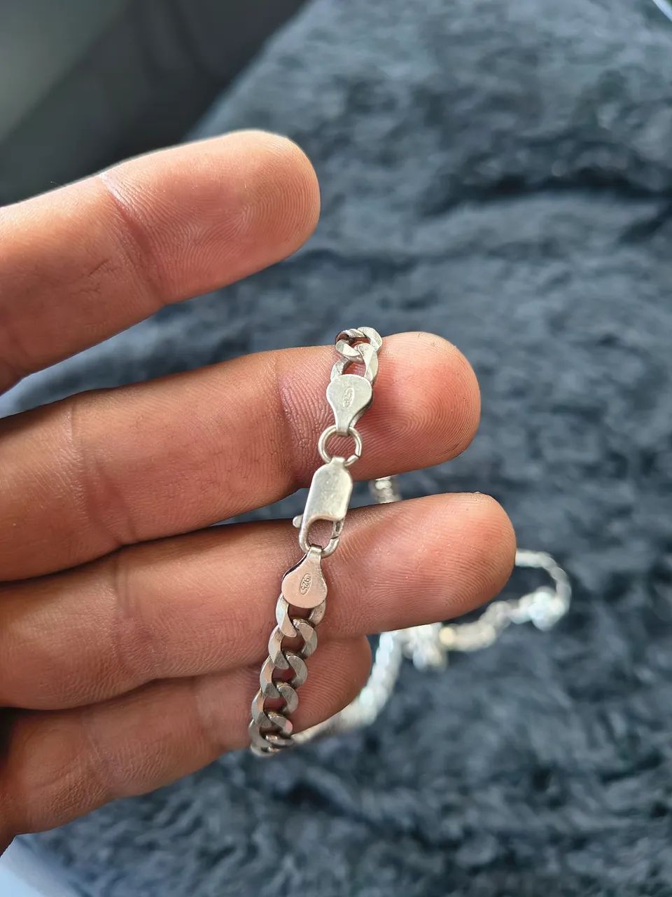 Cordão de prata 925 - Foto 2