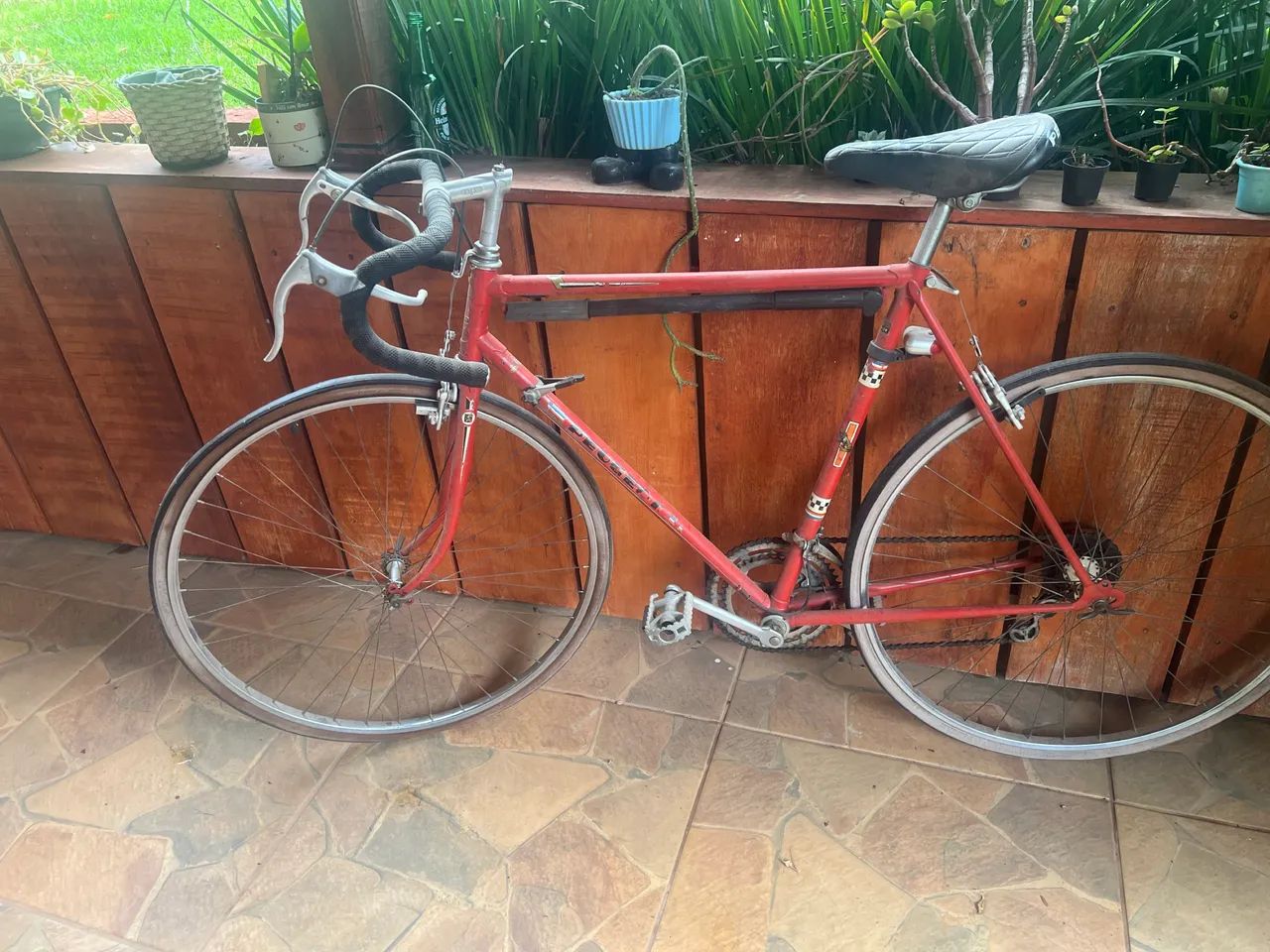 Bicicleta speed Peugeot 10 marchas - Foto 4
