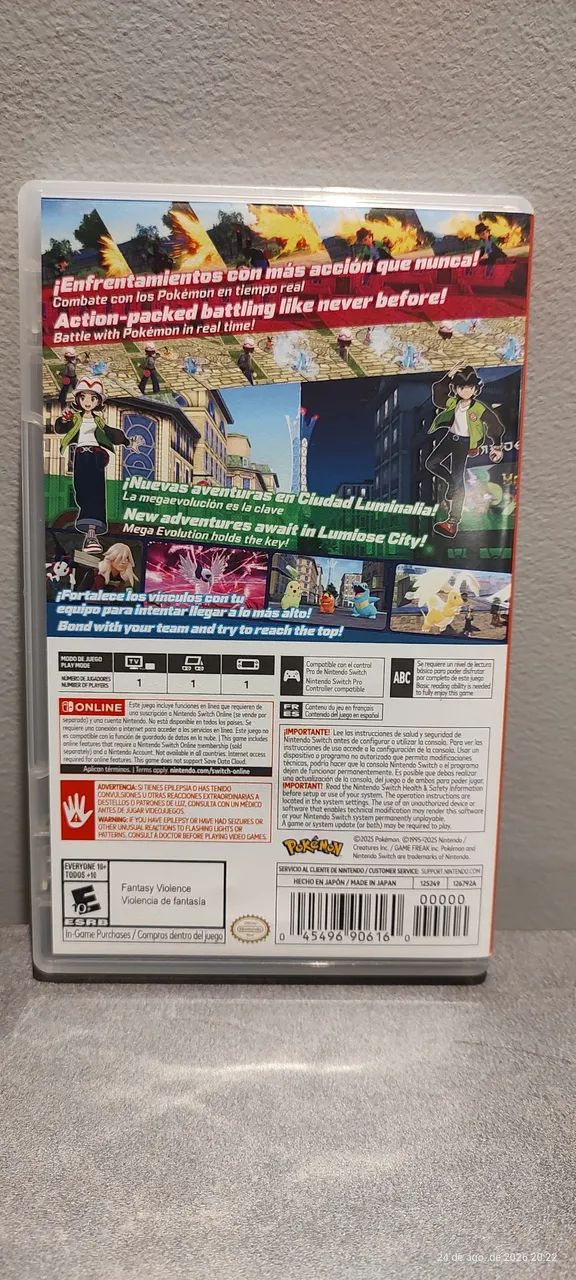 Pokémon Legends Z-A Nintendo Switch  - Foto 2