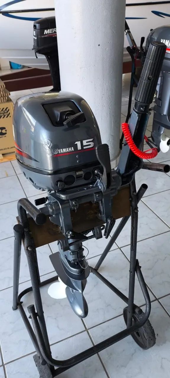 MOTOR POPA 15HP YAMAHA - Foto 3