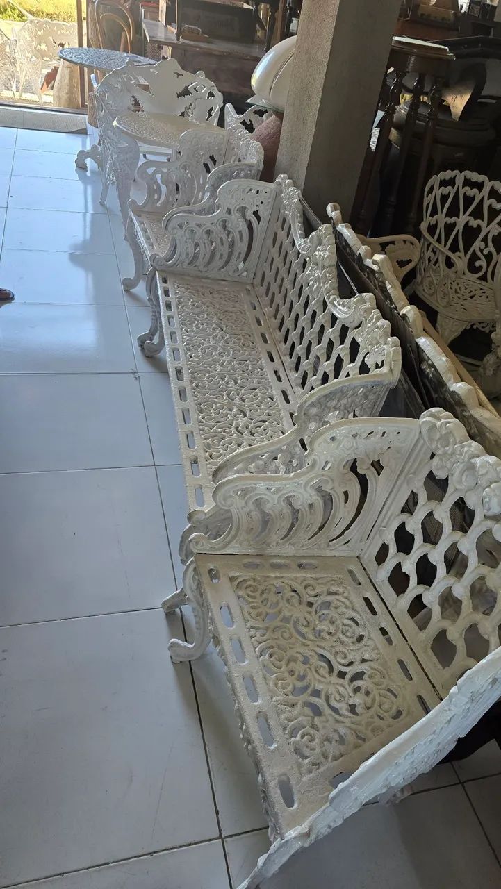 Conjunto de jardim ferro fundido - Foto 2