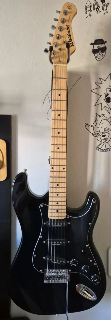 Guitarra Waldman ST-311X bbk 5 meses de uso - Foto 2
