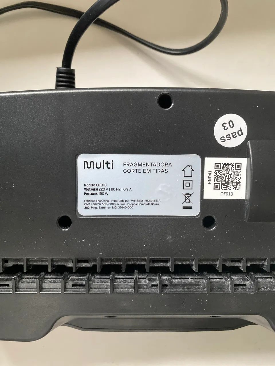 Trituradora de Papel e Cartão Usada  - Foto 5