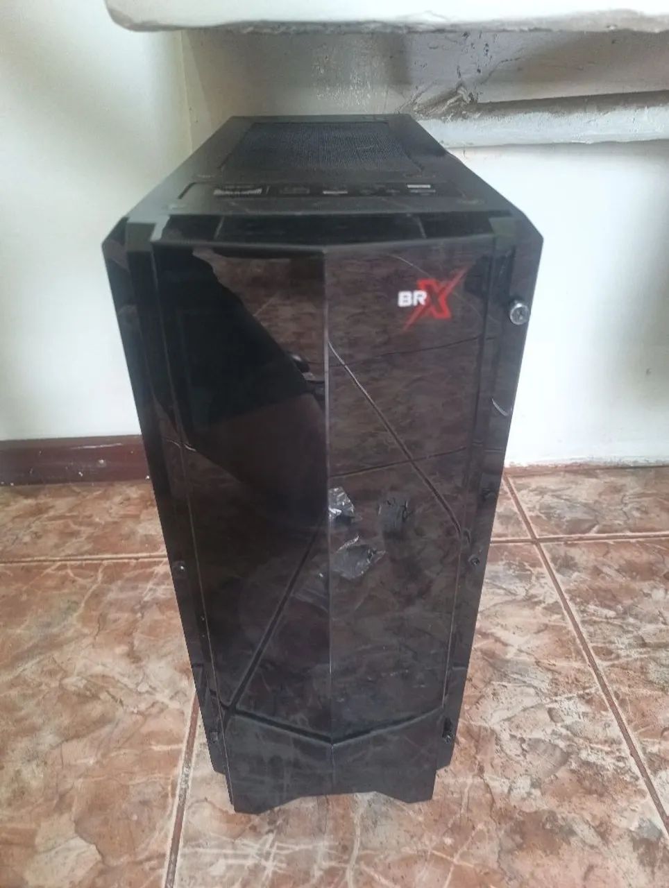 Gabinete gamer com 3 fans frontais - Foto 2