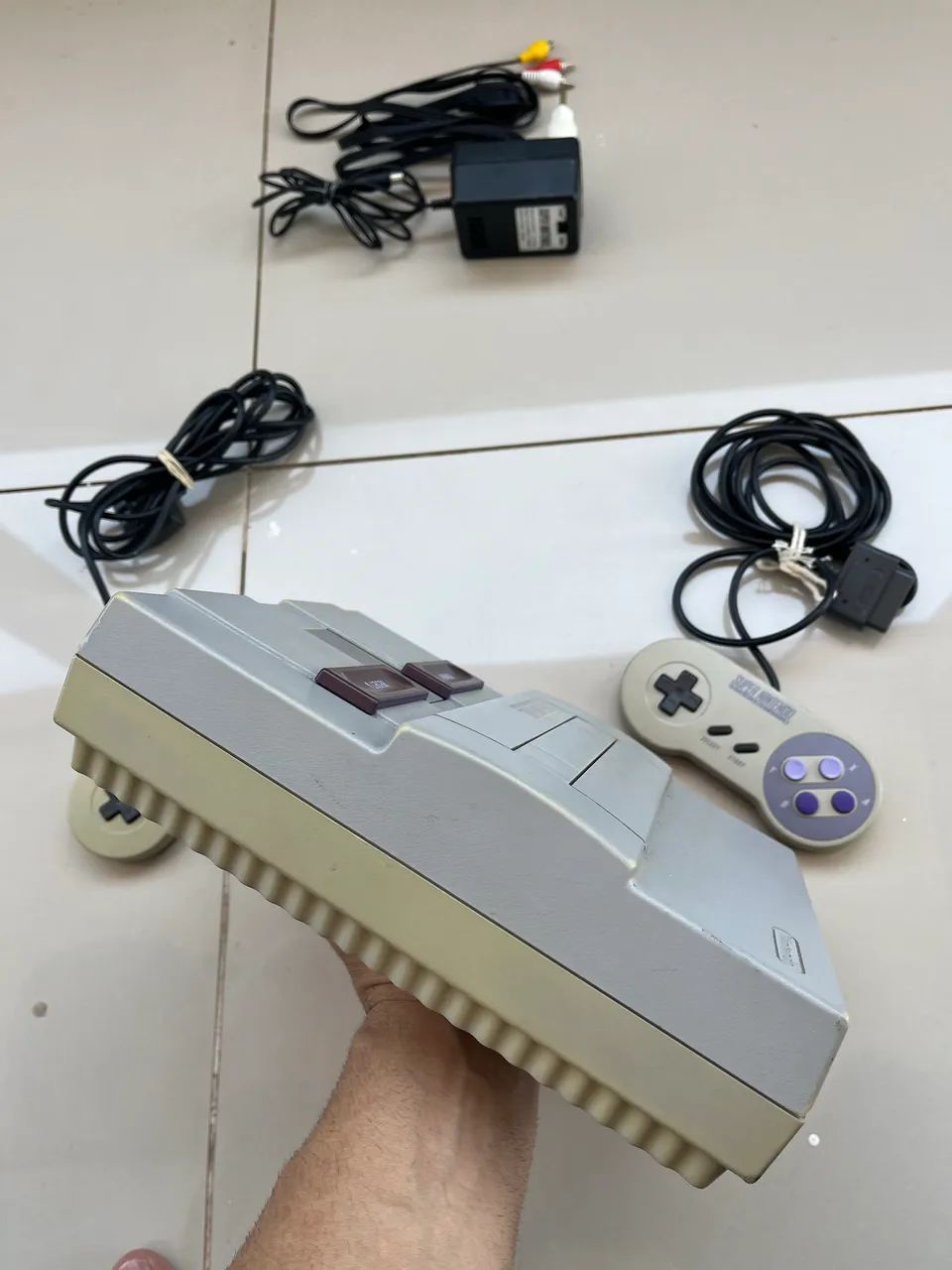 Super Nintendo + controles + 1 jogo - Foto 5