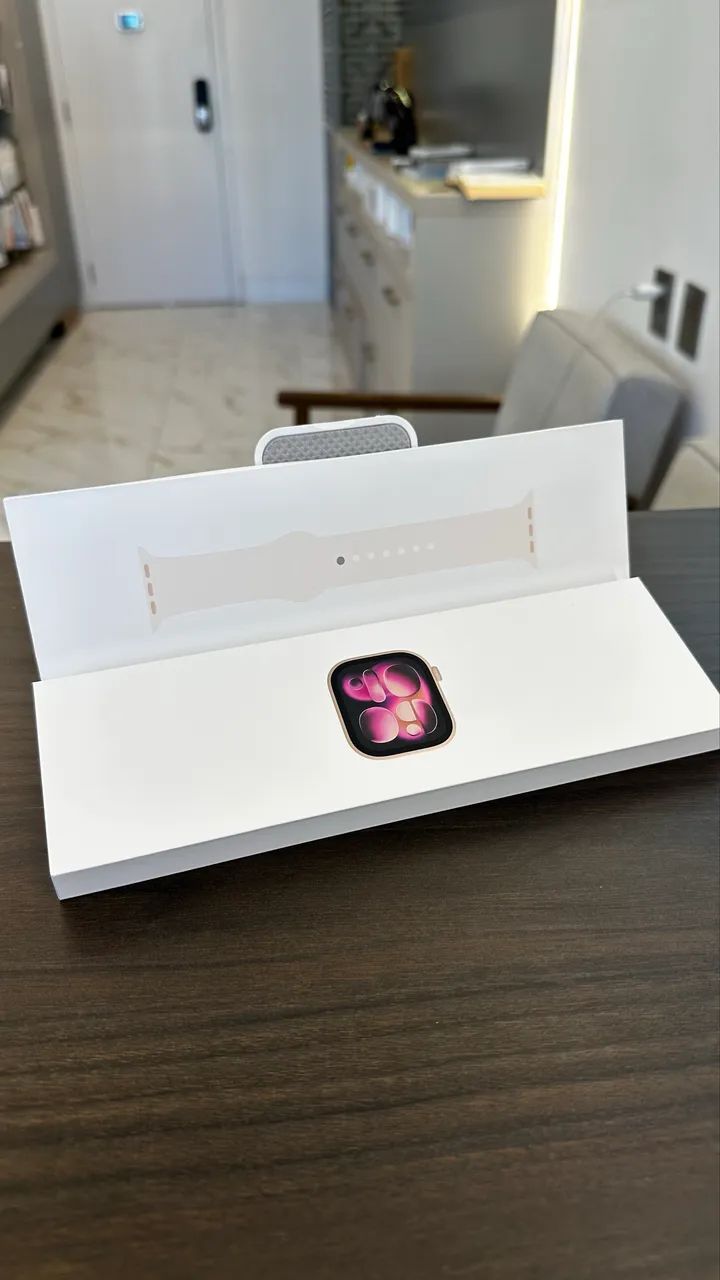Apple Watch Séries 11 42mm Rosé Novo Lacrado / Loja Física  - Foto 3