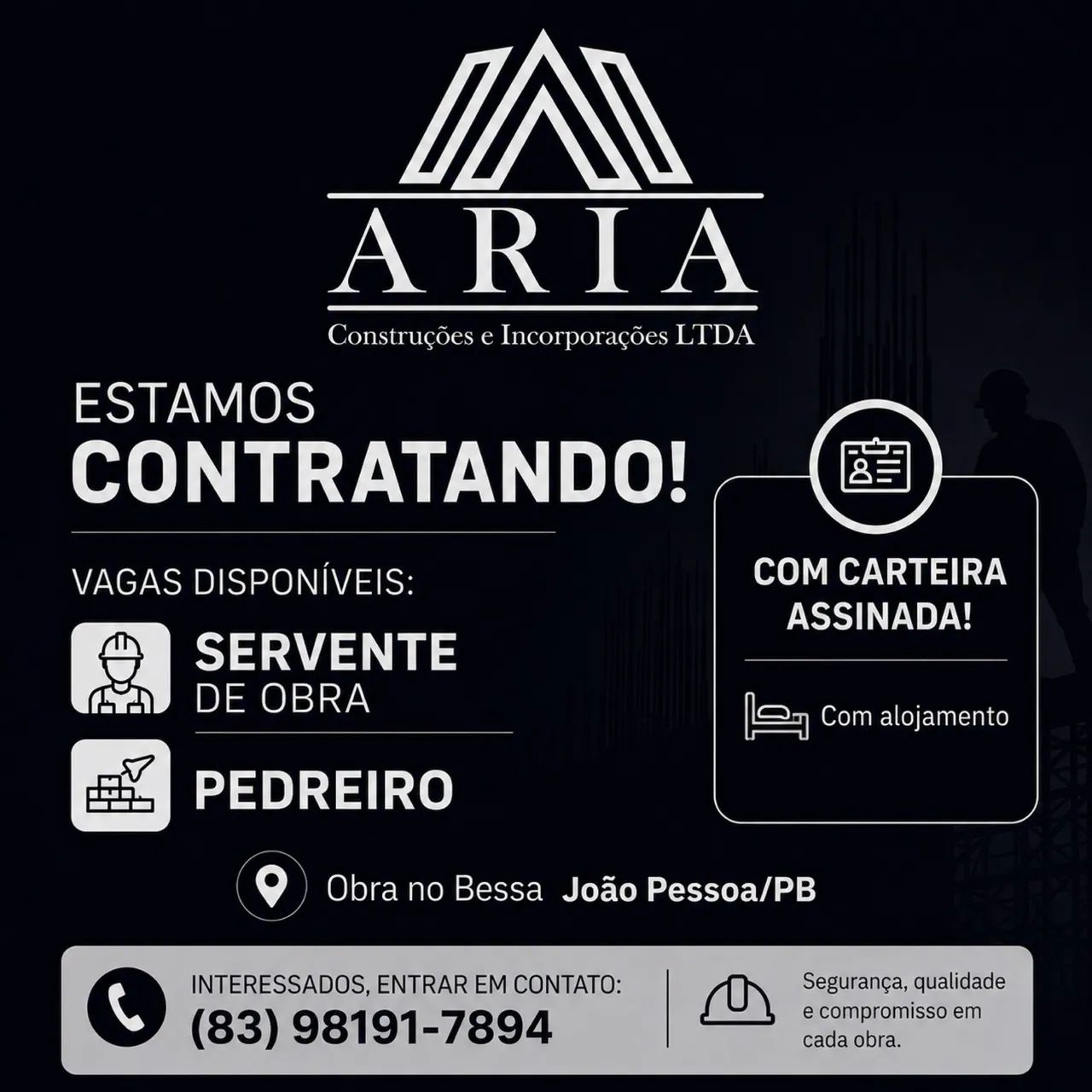 Vaga de emprego 