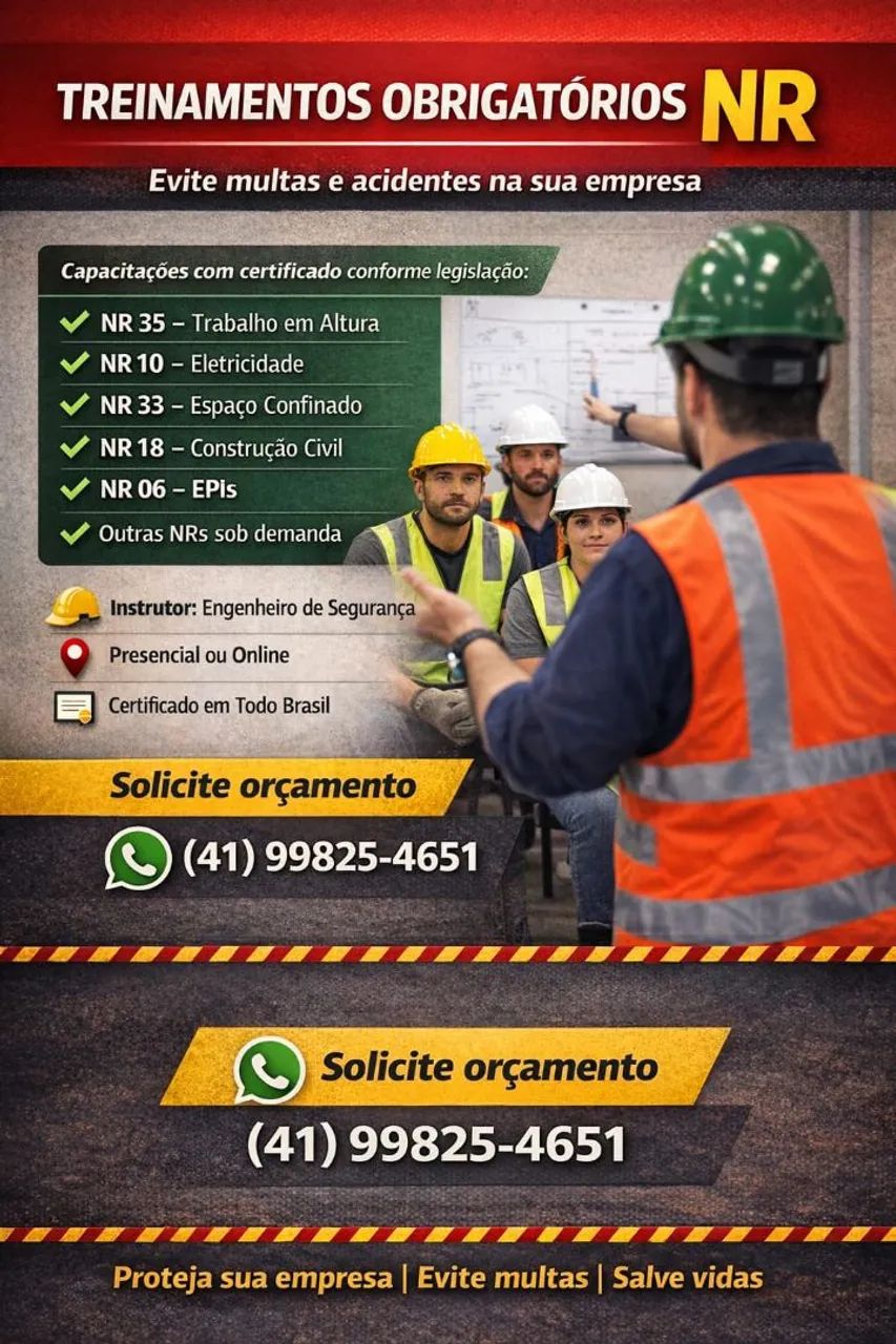TREINAMENTOS DE SEGURANÇA DO TRABALHO / ENGENHEIRO DE SEGURANÇ1A DO TRABALHO - Foto 2