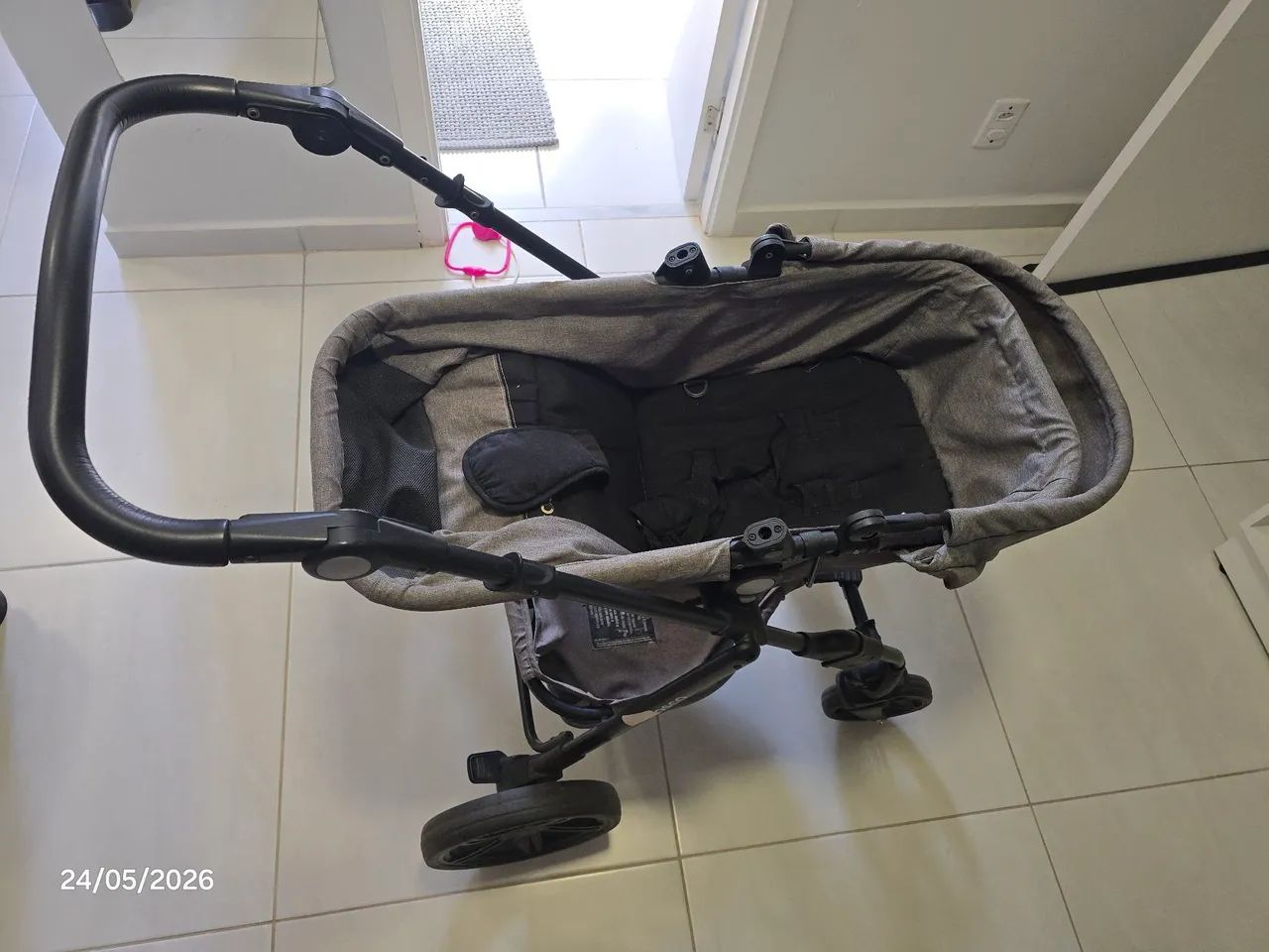 Travel system Popper 3.0 carrinho+bebe conforto+Moisés  - Foto 3