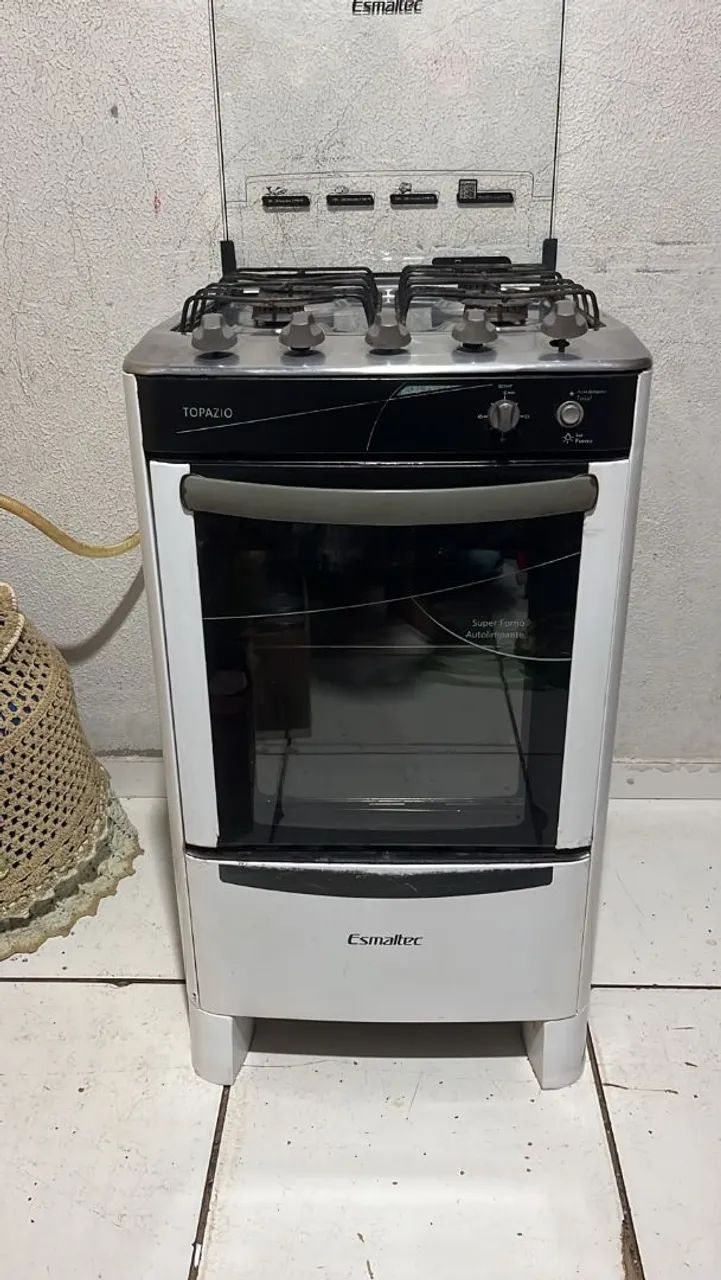Fogão esmaltec elétrico 