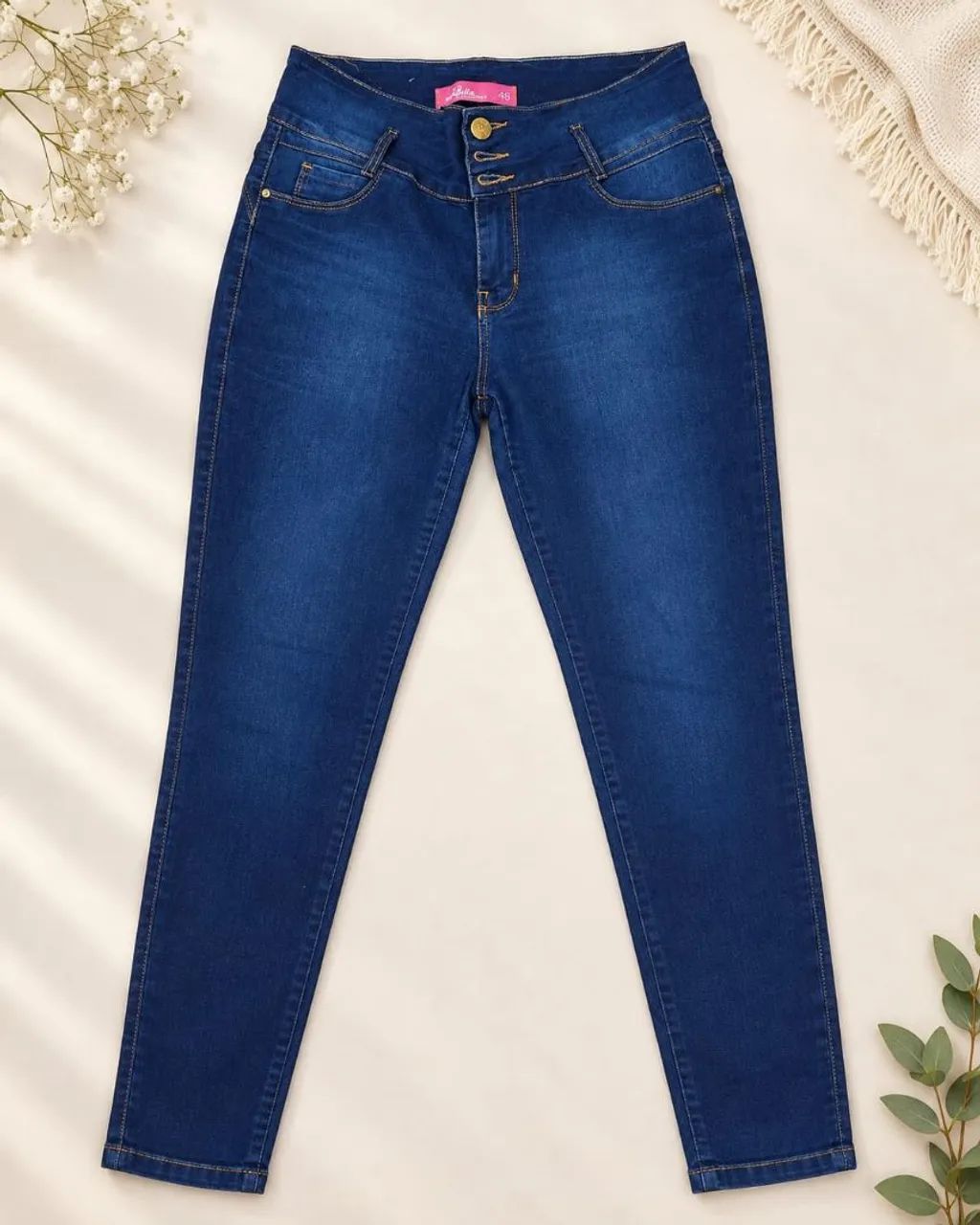 Calça Jeans Tam 46 - Foto 4