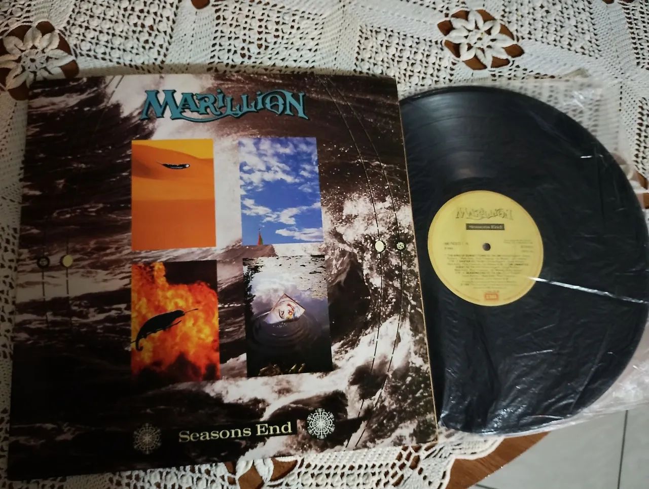 LP IRON MAIDEN e MARILLION  - Foto 2