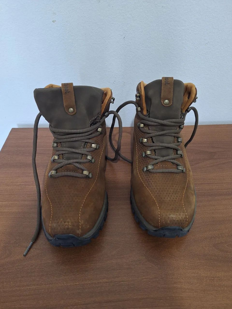 Bota Adventure Cano Alto Macboot Granada 04 Marrom Claro