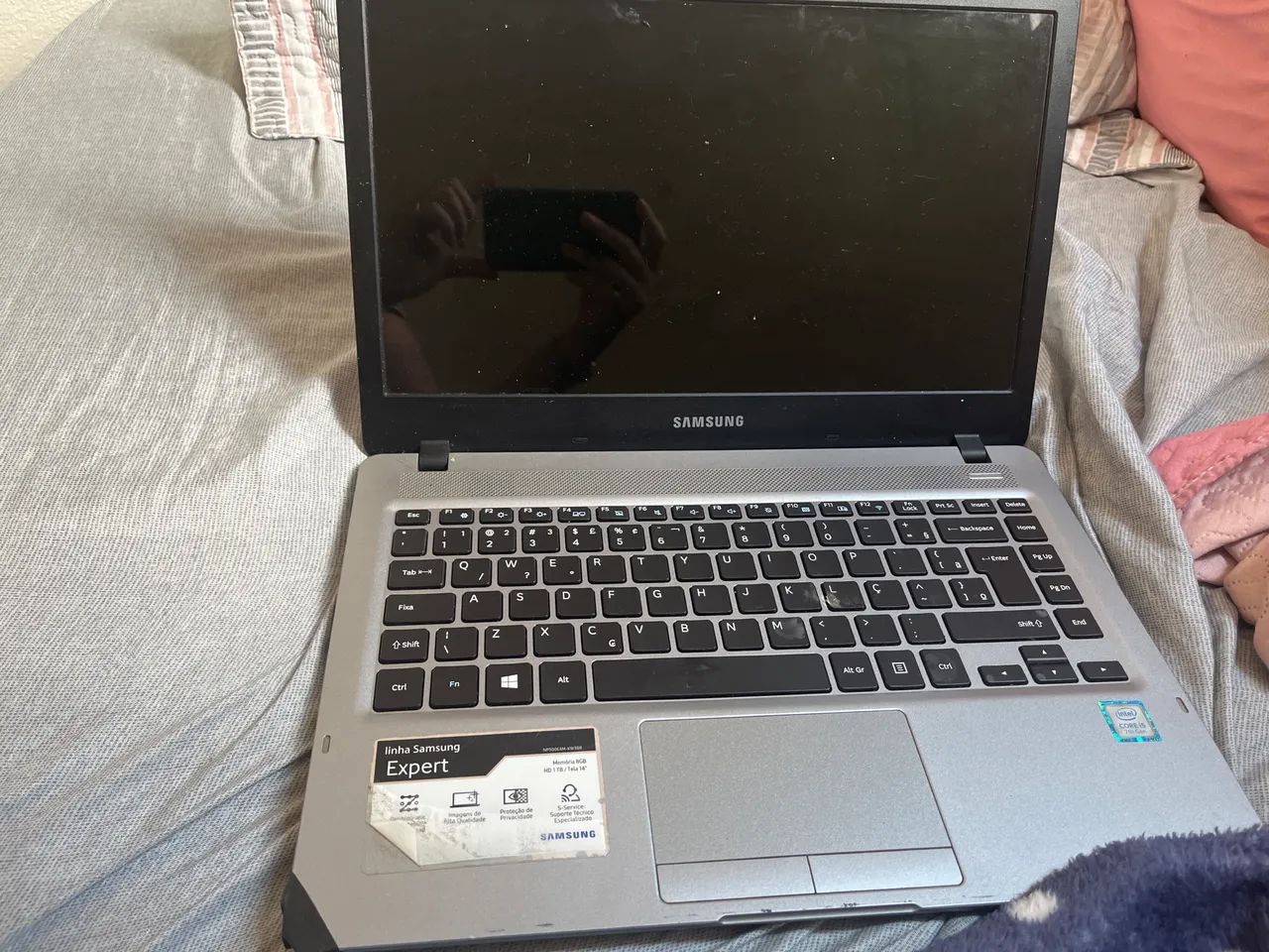 Vendo Notebook Samsung - defeito no teclado!  - Foto 2