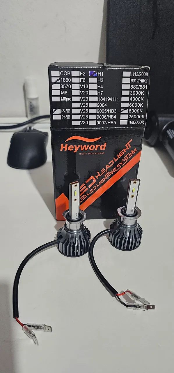 Lâmpadas LED Veicular H7, H1, HB4 e H11. - Foto 5