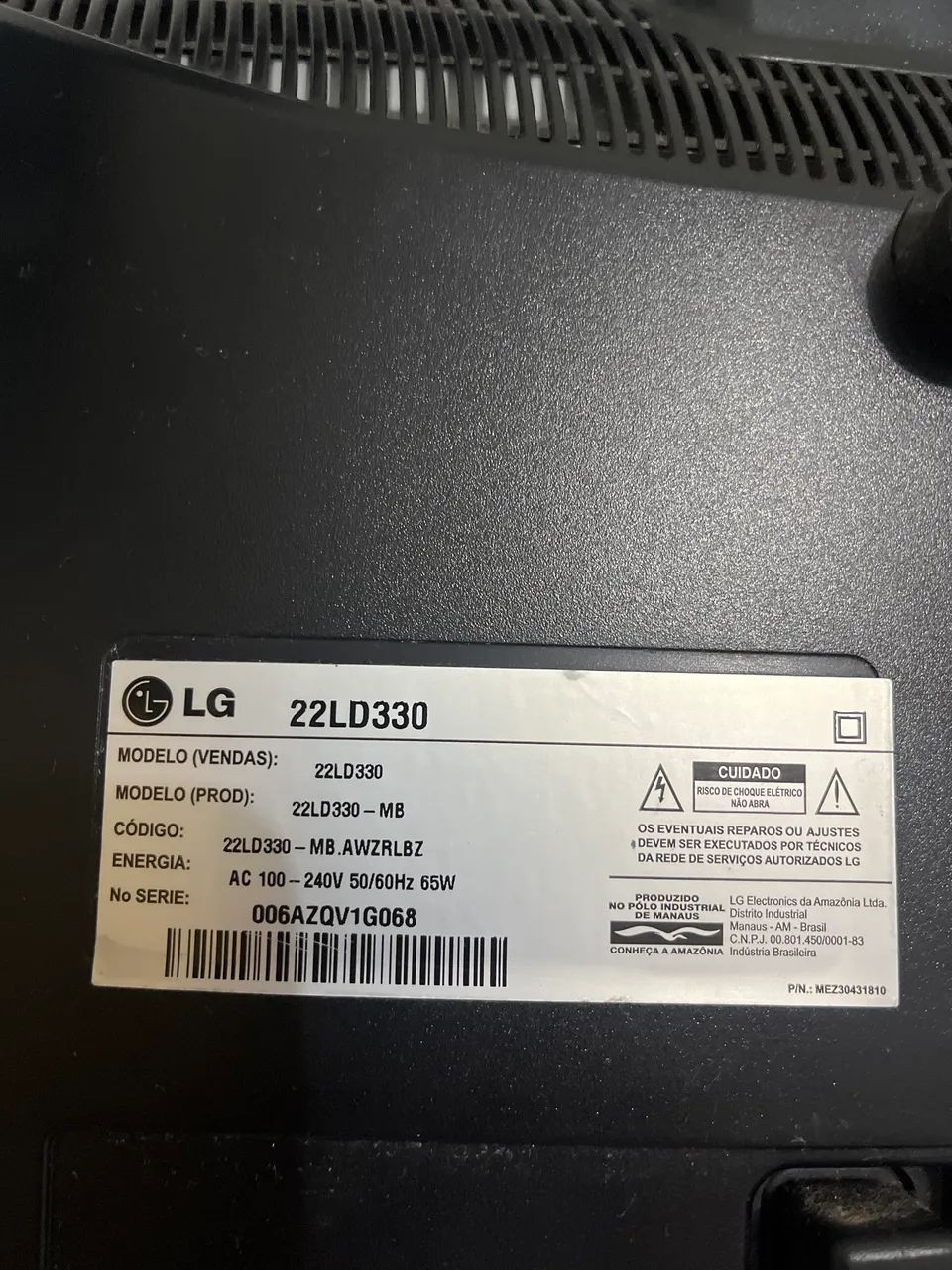 Tv monitor LG 23 polegadas  - Foto 4