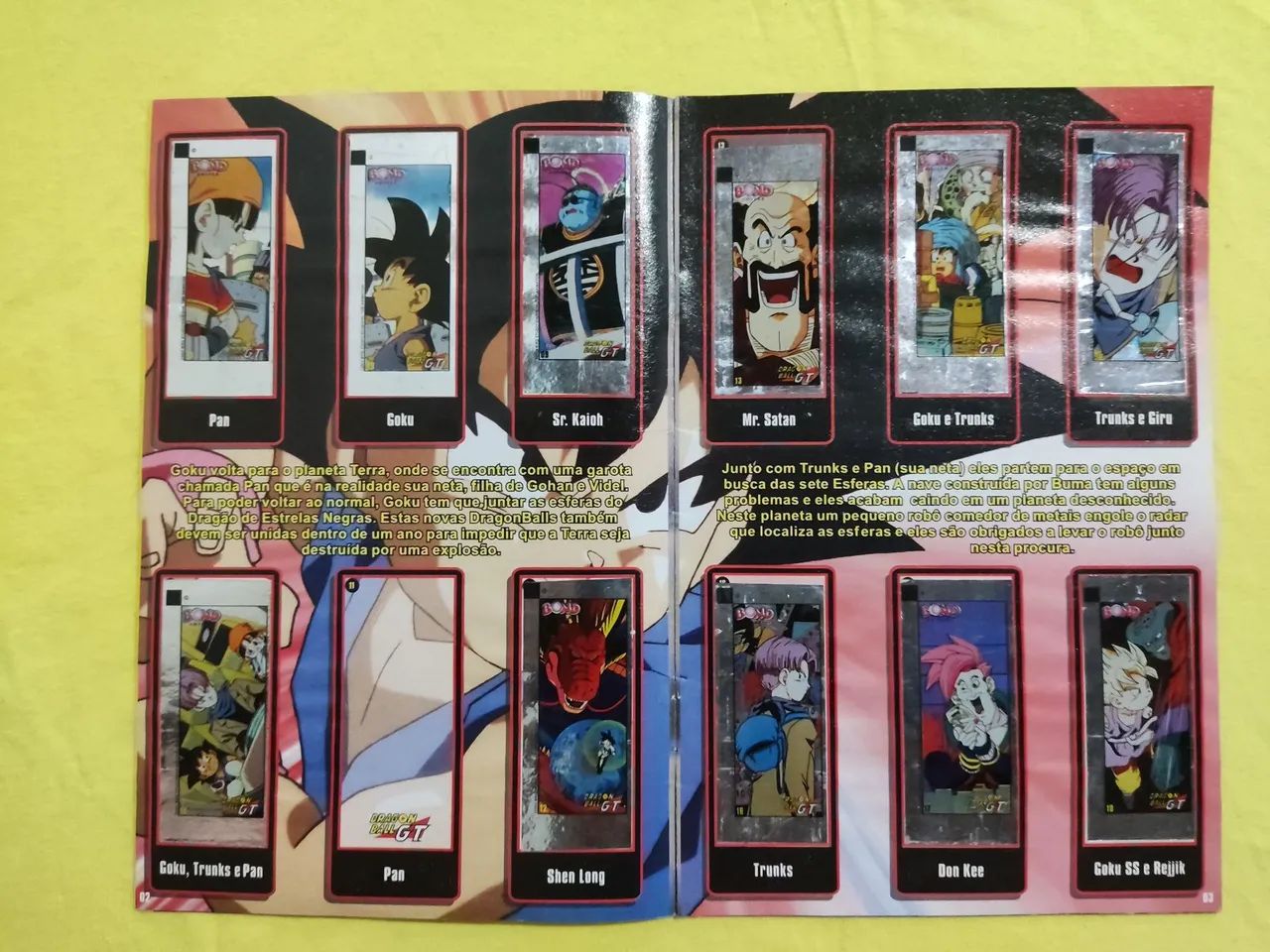 Álbum Bond Chicle Dragon Ball GT - Foto 3
