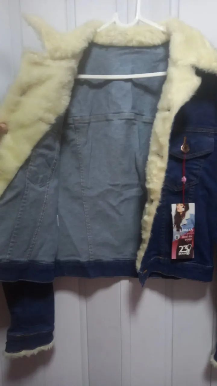 Jaqueta jeans 23 graus tam G - Foto 2