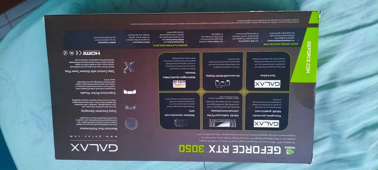 placa de video geforce rtx 3050 v2 - Foto 2
