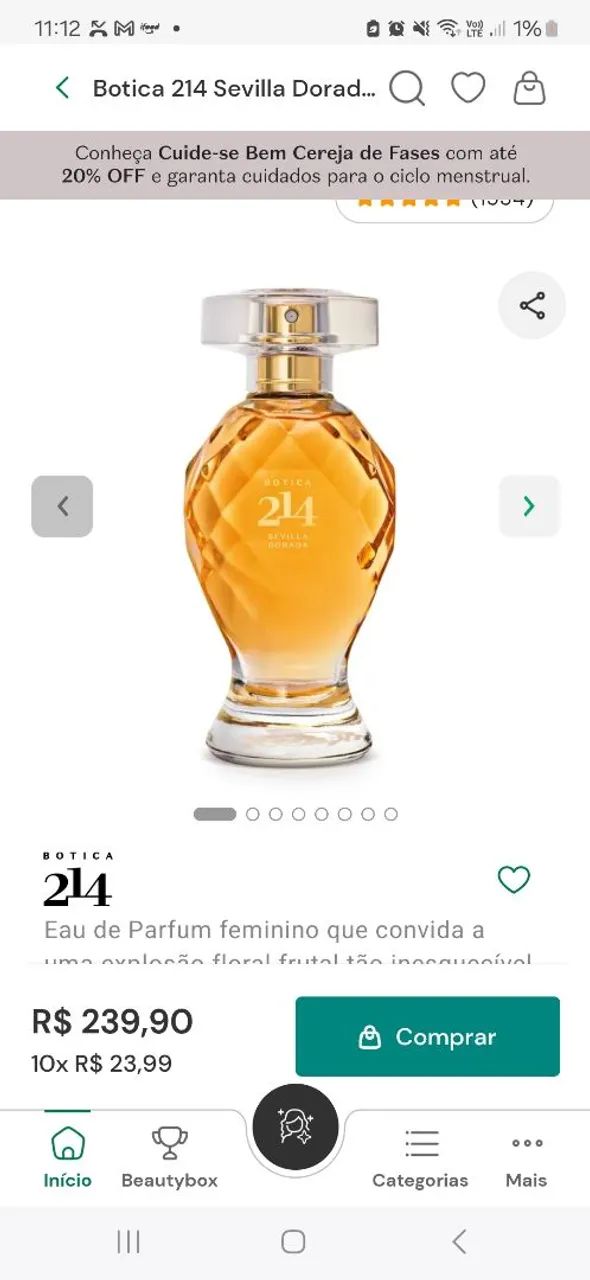 Sevilla Dorada Boticário  - Foto 2