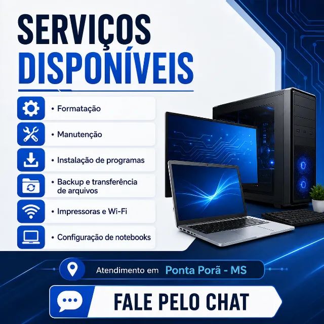 Formatação, Manutenção e Suporte para Computadores e Notebooks - Foto 4