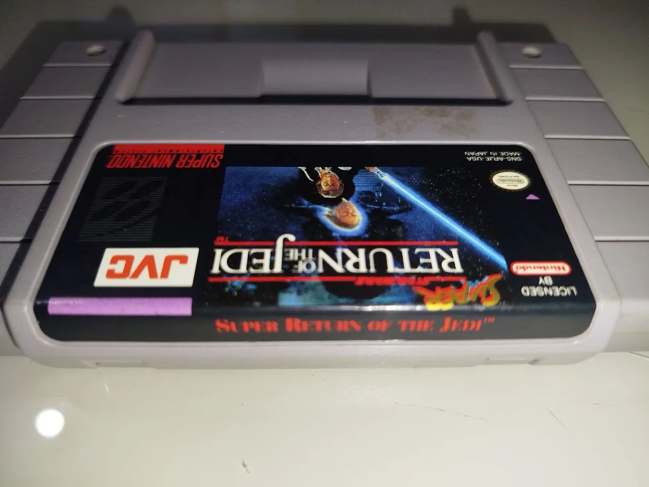 Return the Jedi Star Wars Super Nintendo Original. - Foto 2
